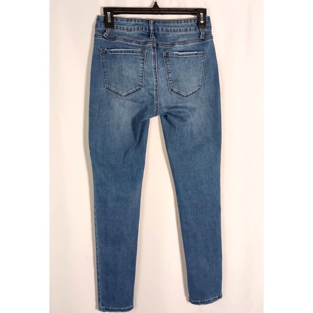 KanCan Super Skinny Jeans Size 7/27 Mid Rise Stretch Denim Blue Women’s - Picture 8 of 9